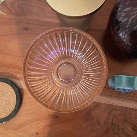 Target Bullseye Tangerine Pedestal Catch Dish - Picture 3 of 5